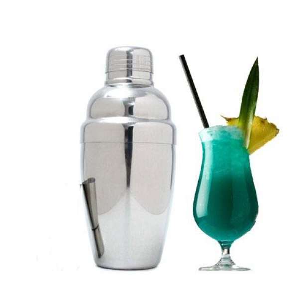 Bình Lắc Cocktail Shaker 530ml Inox Dày Pha Chế Trà Sữa , Cocktail , Cafe