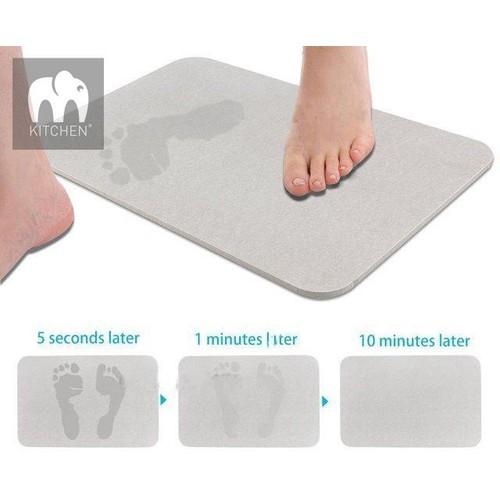 Thảm cứng đá Diatomite siêu thấm Nhật Bản cỡ lớn Moiss MS-60CM