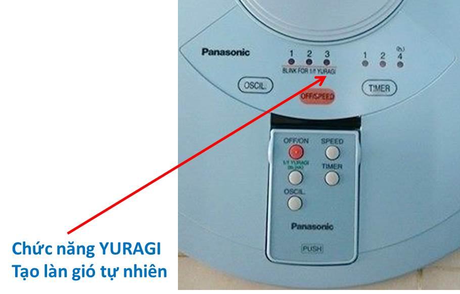 Quạt đứng Panasonic F-308NH (Xanh)