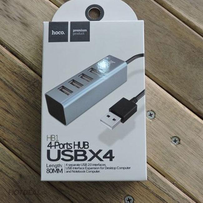[HCM]Bộ chia cổng USB Hoco HB1 - 4 cổng USB