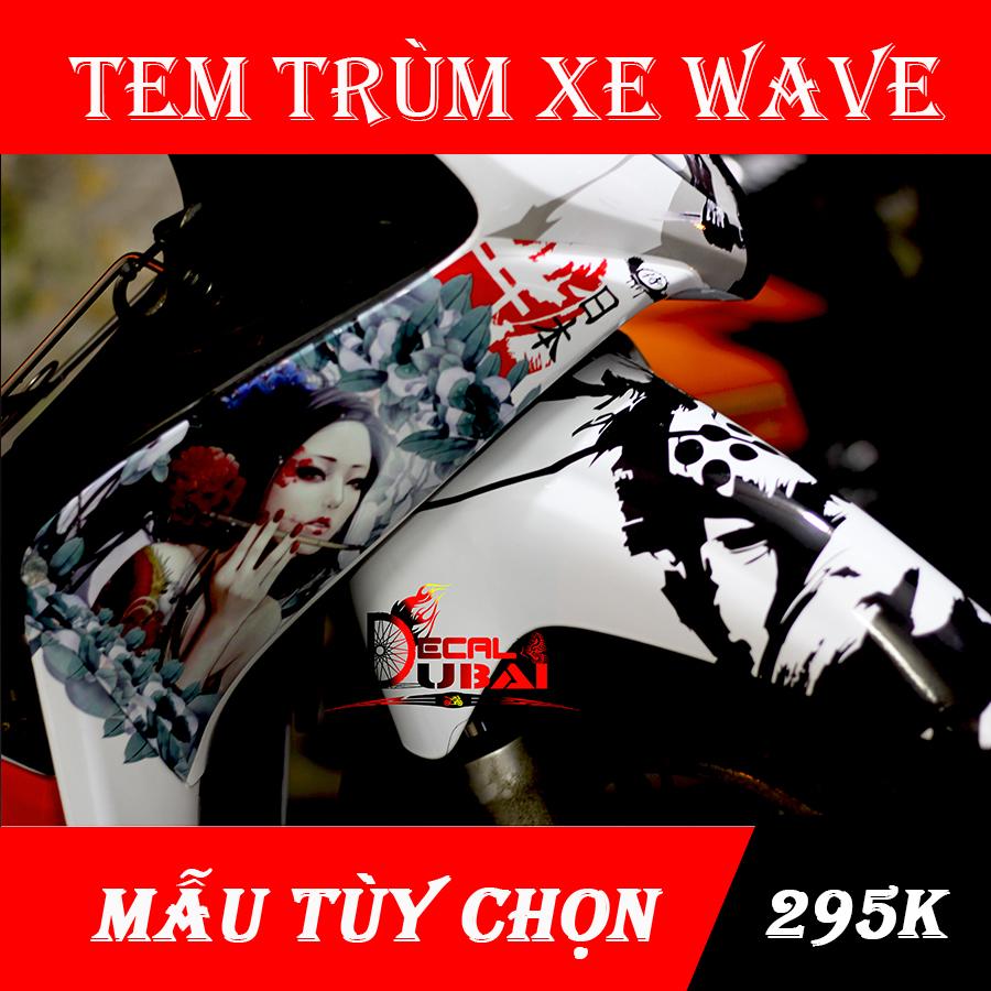 Tem trùm xe wave