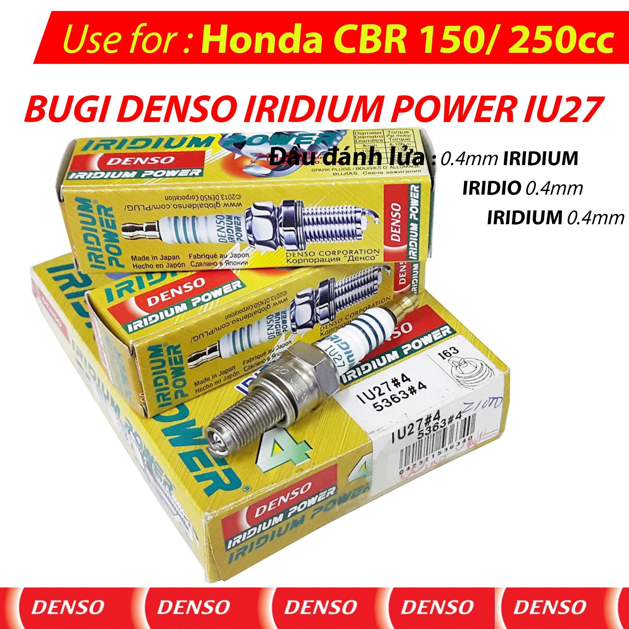 Bugi IU27 Honda CBR 150cc CBR 250cc - DENSO IRIDIUM POWER