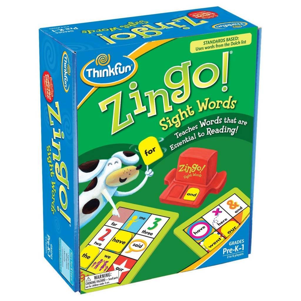 Bộ đồ chơi giáo dục thông minh Thinkfun nhận diện từ tiếng anh Zingo Sight Words 7704