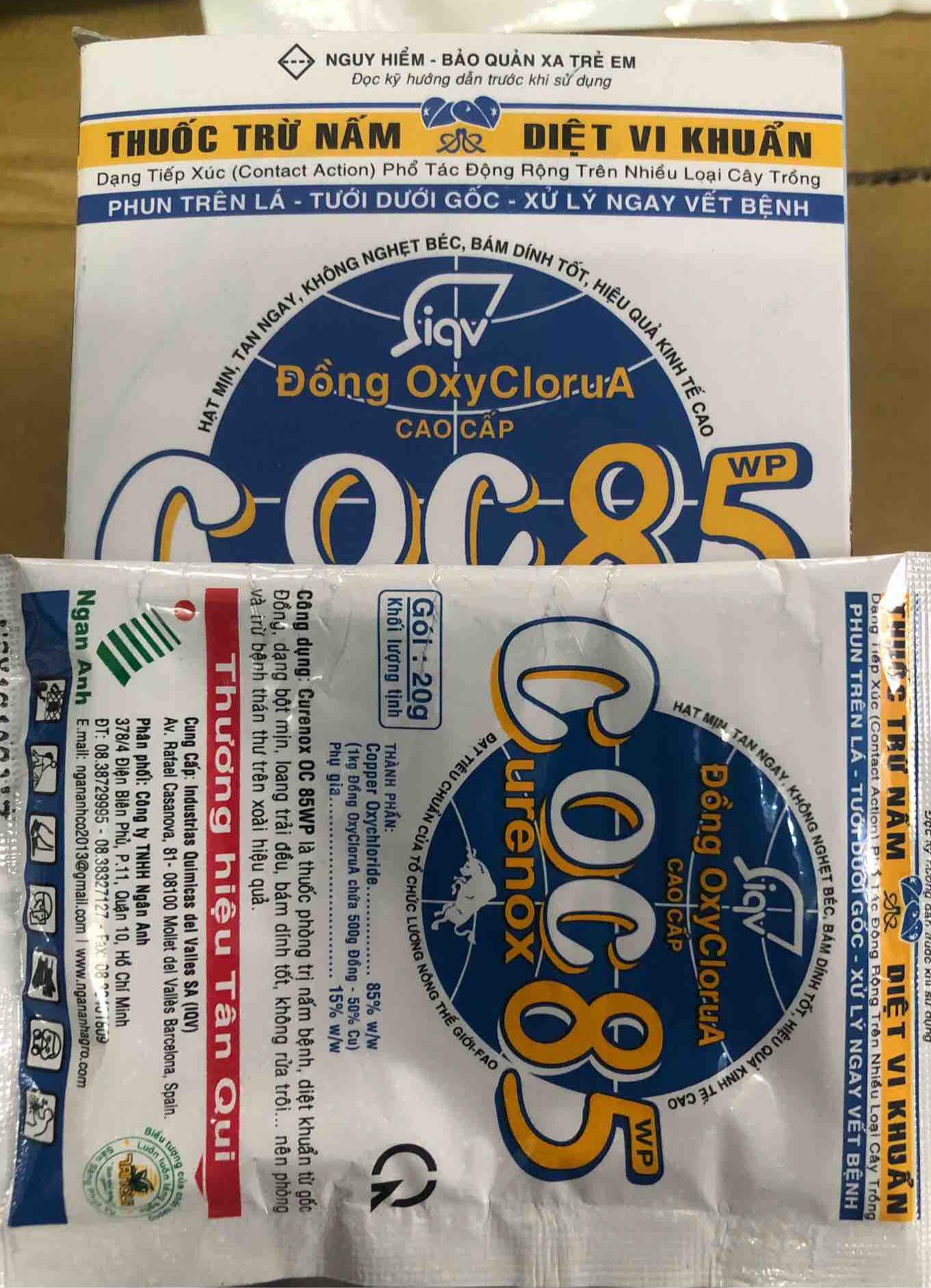 Trừ nấm trừ khuẩn Coc 85 Wp ( 1 Hộp)