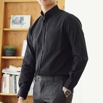 Áo sơ mi nam Cổ trụ tay dài