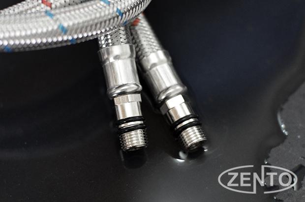 [HCM]BỘ 2 DÂY CẤP NƯỚC INOX ZENTO ZDC403