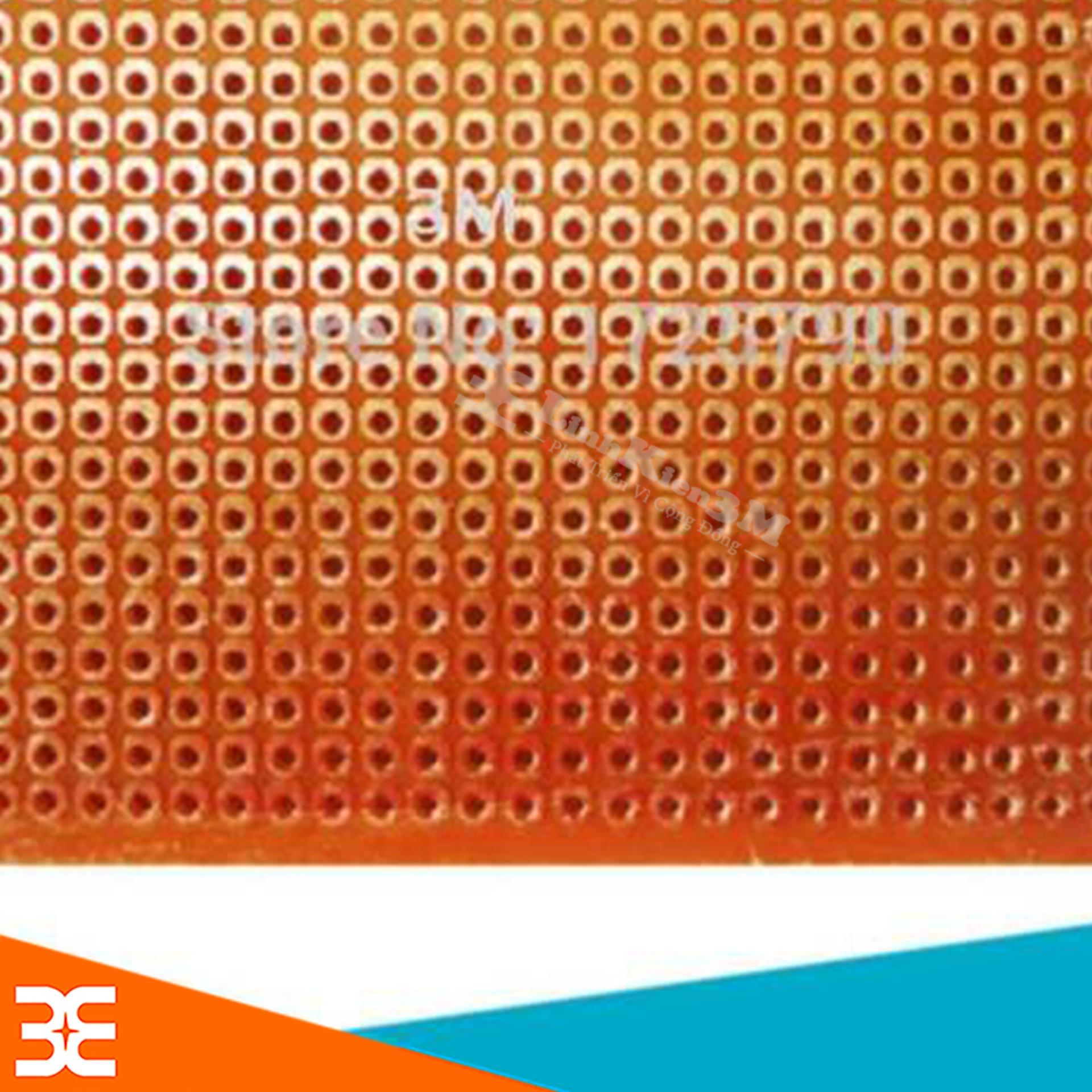 Phíp Đồng Lỗ - Bảng Mạch Đục Lỗ Sẵn PCB - A4-29x21cm ( Nâu )