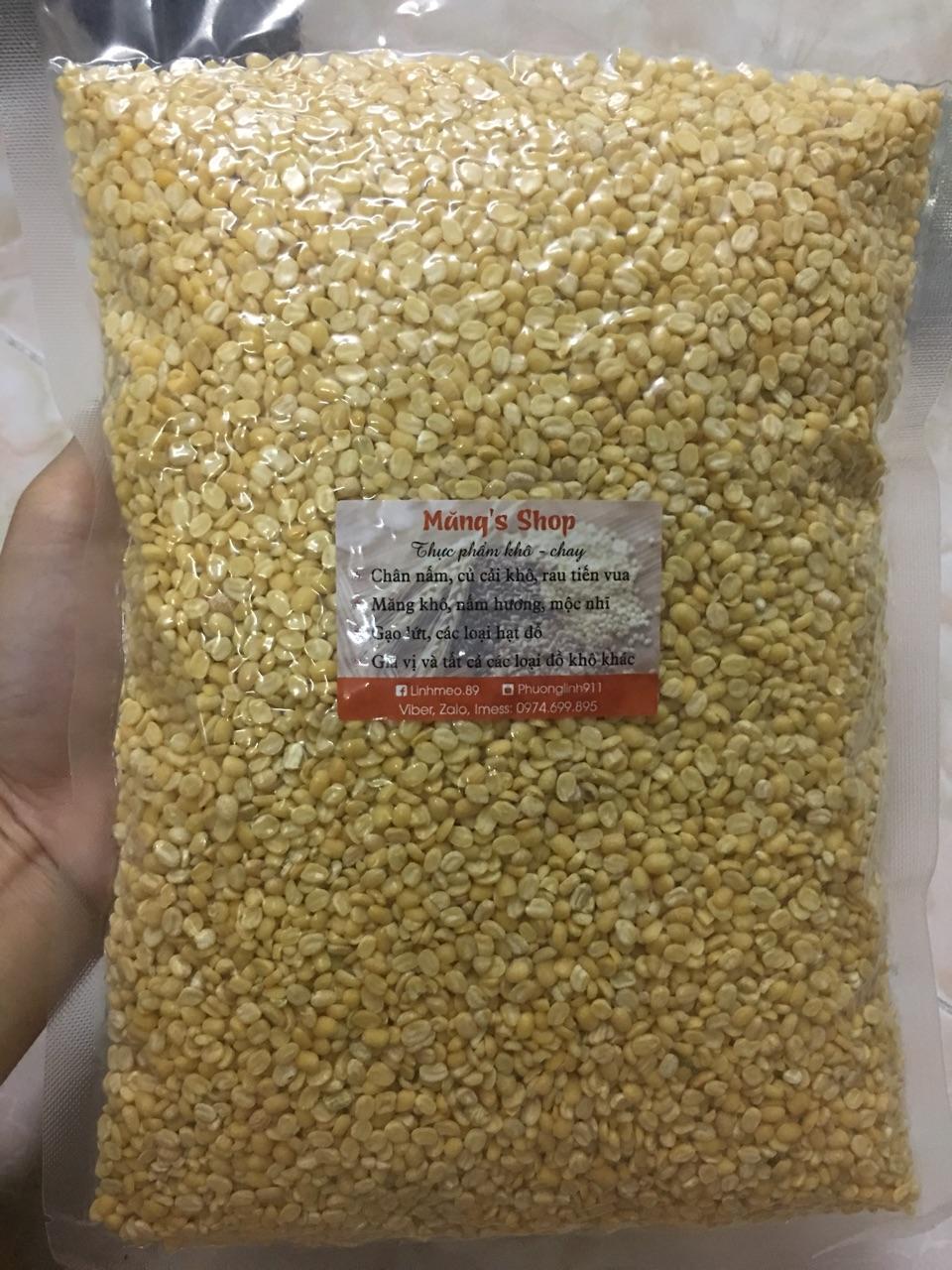Đậu xanh bóc vỏ (Hút chân không 1kg)