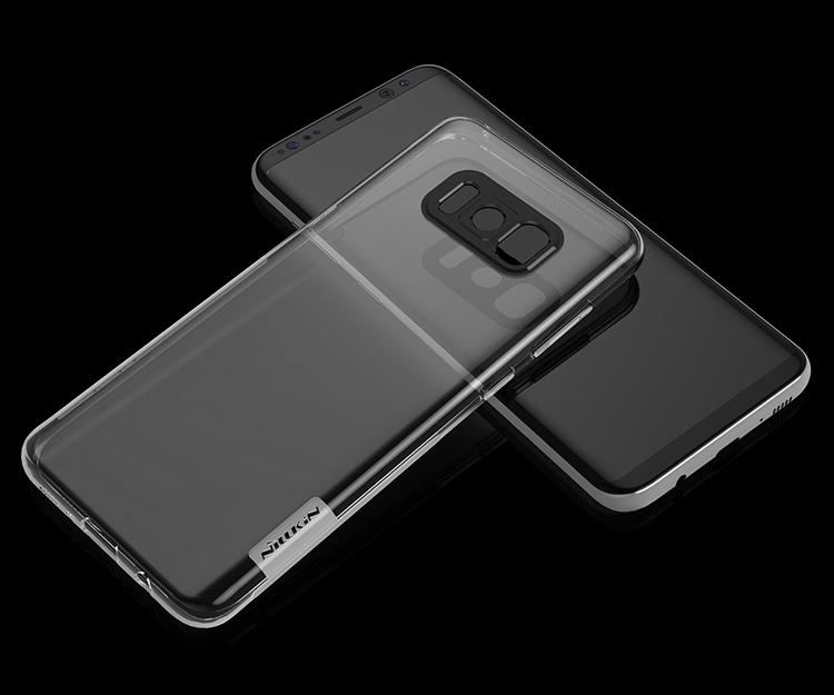 Ốp lưng silicon Nillkin cho Samsung Galaxy S8 Plus (Trong suốt)