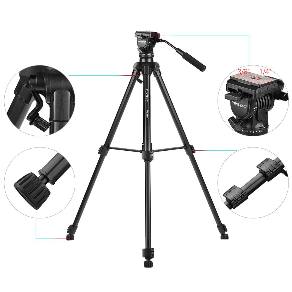 Chân máy ảnh Tripod Yunteng VCT-880AV