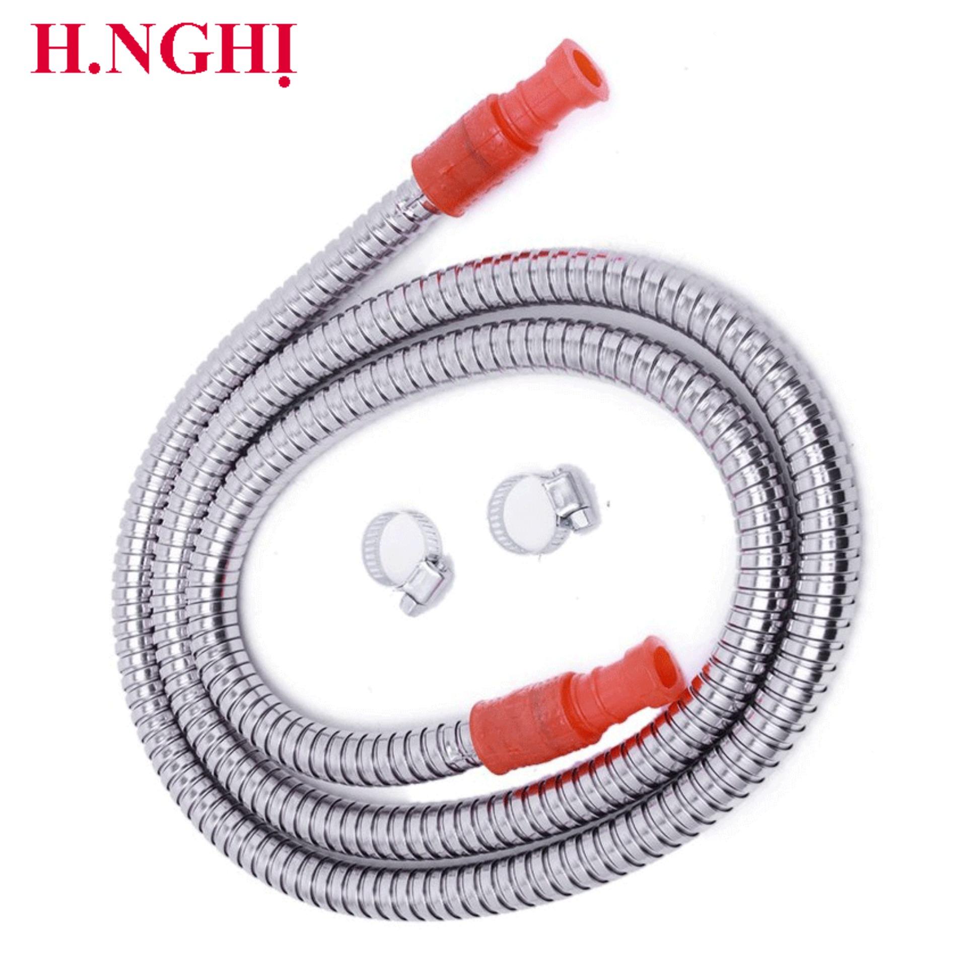 [HCM]Dây dẫn gas áp thấp bọc inox Koshudo ( trắng )