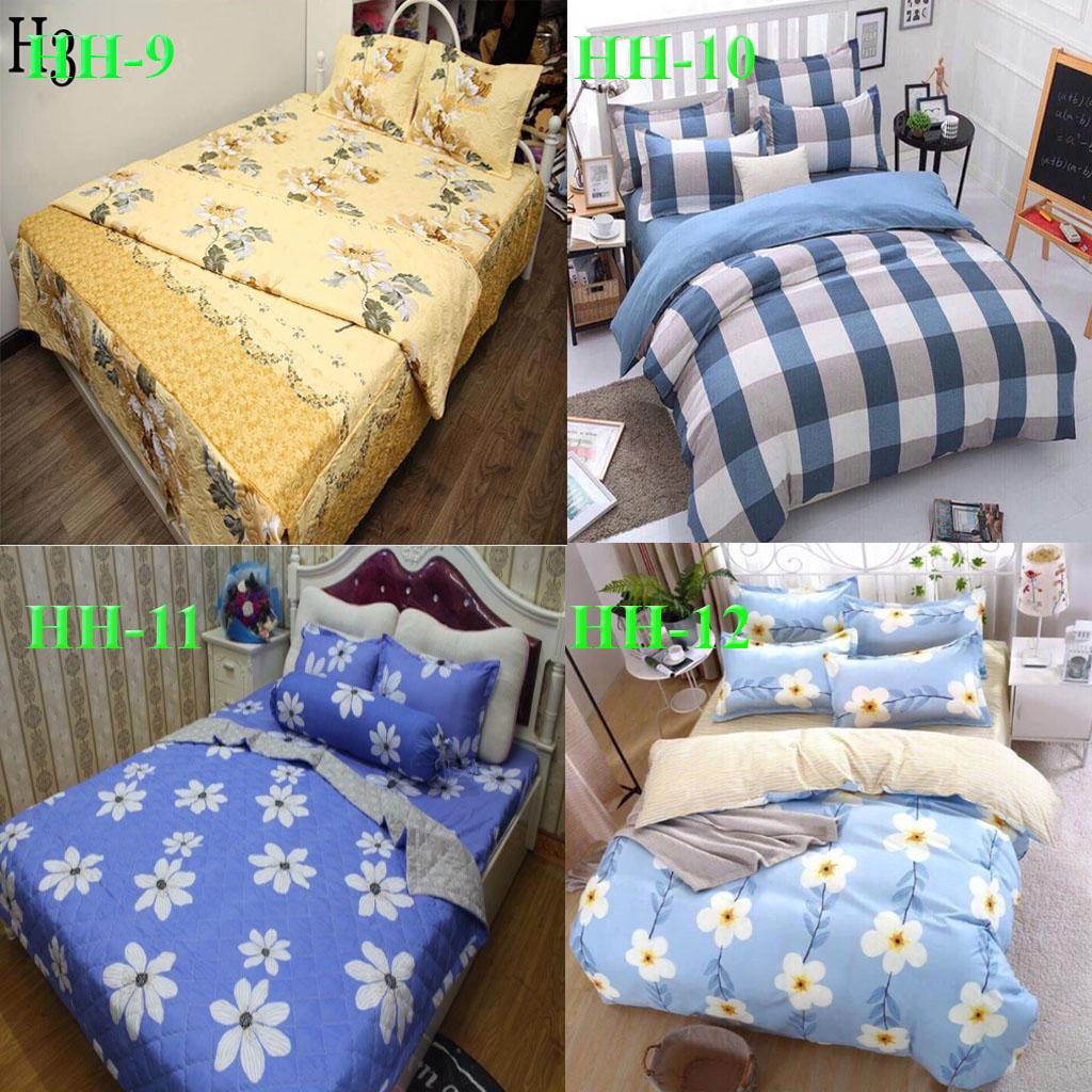Bộ ga gối poly m8 nhiều mẫu lựa chọn