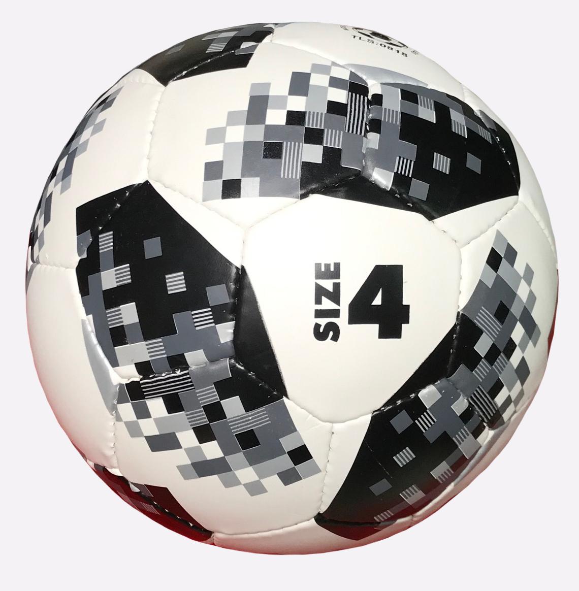 Bóng đá Động Lực số 4 hình World cup 2018 hoa EBET cao cấp (2 màu, giao màu ngẫu nhiên)