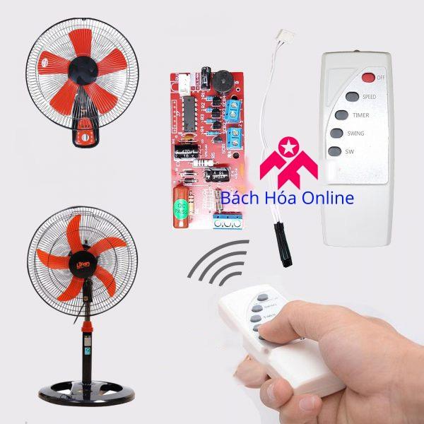Vỉ mạch điều khiển quạt từ xa