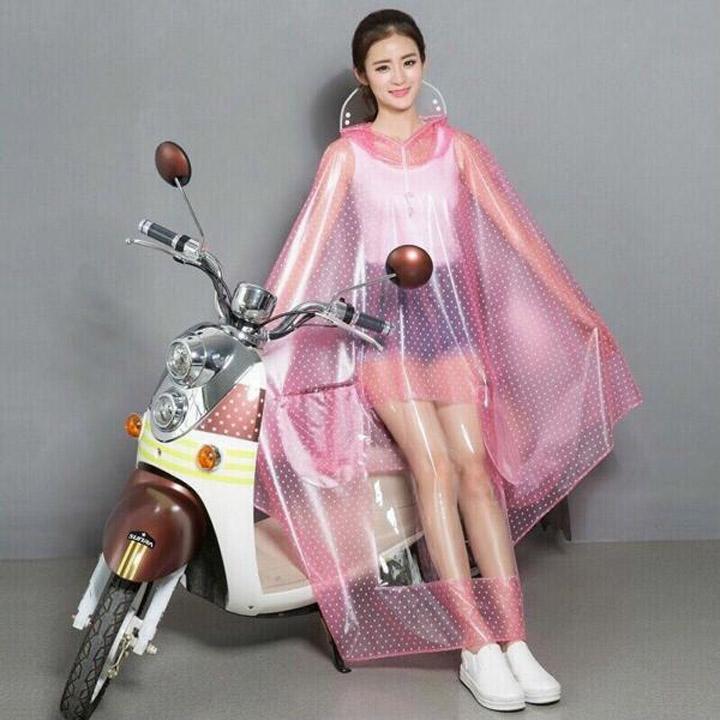 ÁO MƯA CHẤM BI CÁNH DƠI XUẤT HÀN