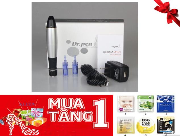 Combo Máy phi kim dr pen A1 kèm 10 kim nano