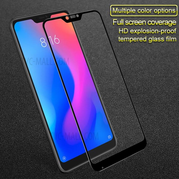 Miếng dán cường lực 5D full màn cho Xiaomi Redmi 6 Pro (Đen)