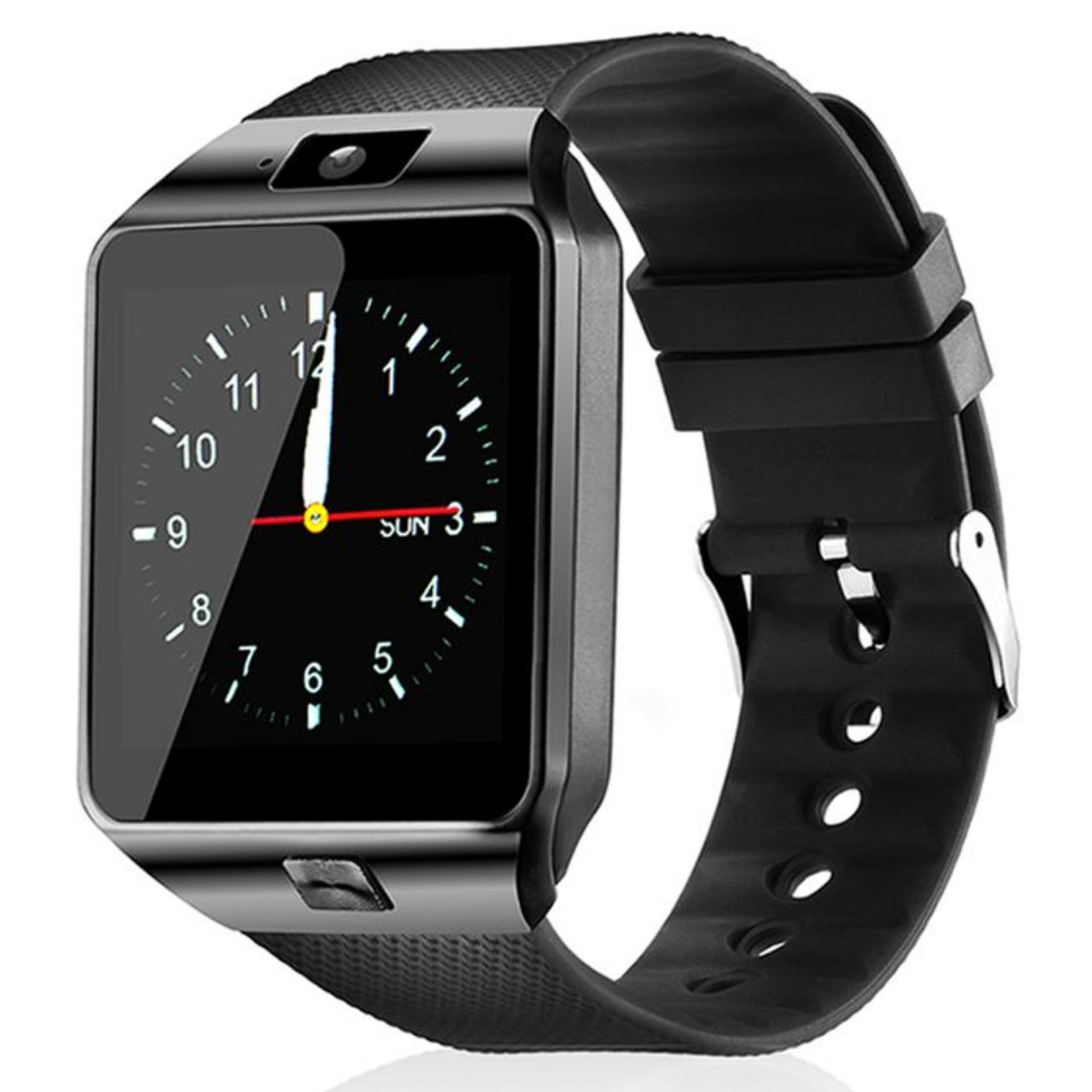 Đồng hồ thông minh Smart Watch Uwatch DZ09 Plus (Đen)