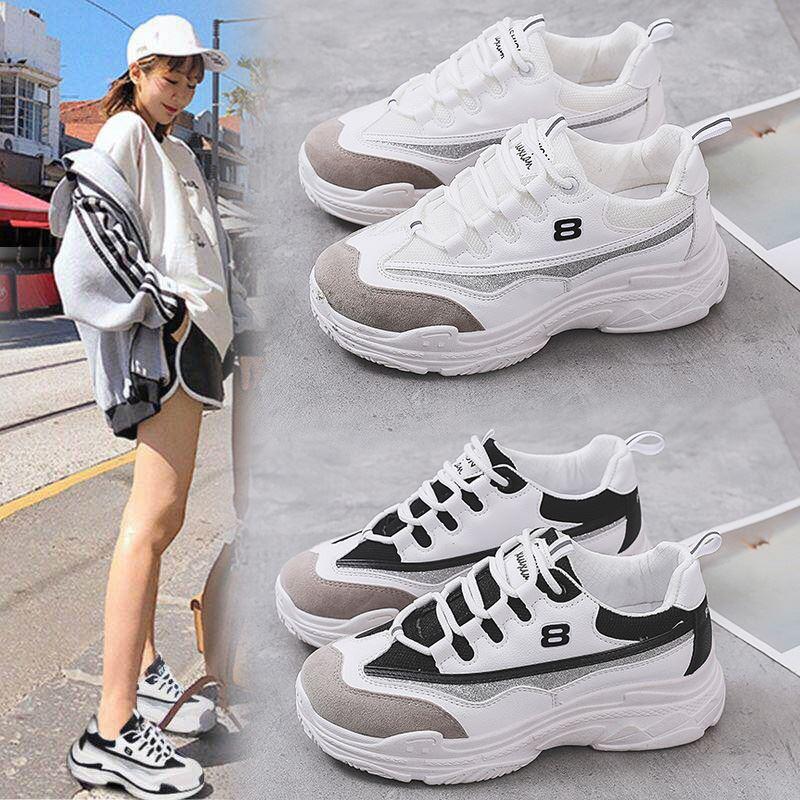 Giày thể thao đế cao phong cách Hàn Quốc số 8