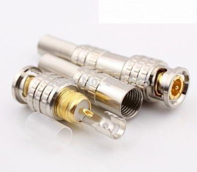Giắc BNC lõi đồng (Đuôi lò xo) 10 chiếc