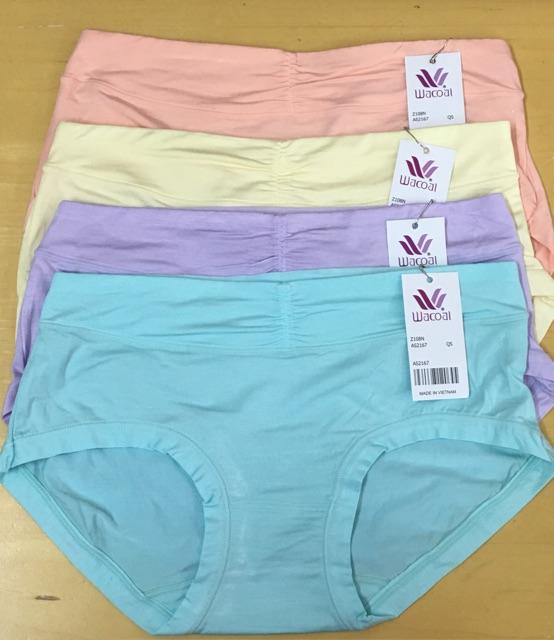 Combo 5 Quần Lót Nữ Cotton Lụa Nhún Trước 5509 – Mềm Mịn, Co Giãn, Thoáng Mát