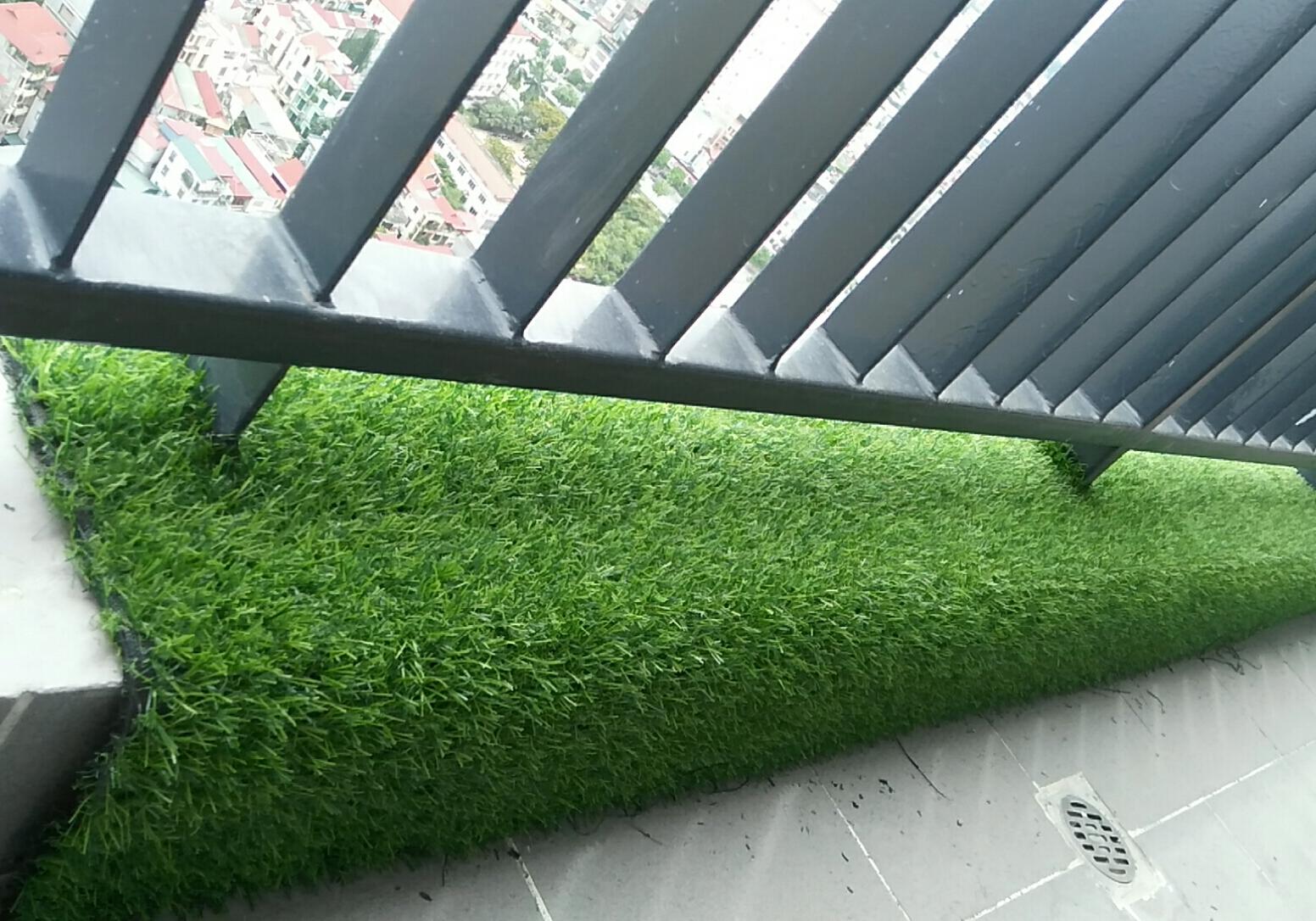 10 m2 thảm cỏ nhân tạo cao cấp.kt 5m*2m Cao 2cm