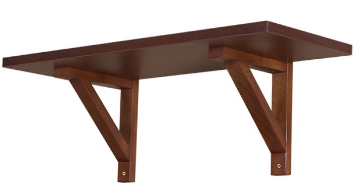 Bộ kệ treo tường Modulo Home MDL-001AB-WN 59cm (Màu cánh gián)