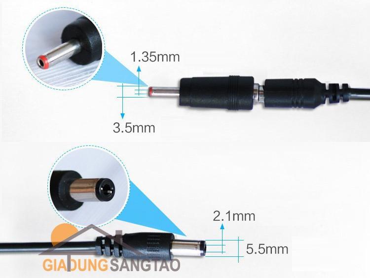 Cáp chuyển đổi điện áp từ công USB 5V sang 9V hoặc 12V