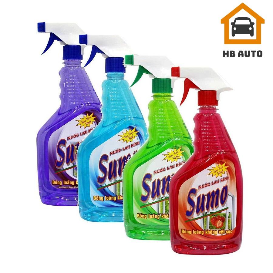 Nước lau kính sumo 800ml tặng thêm 50ml