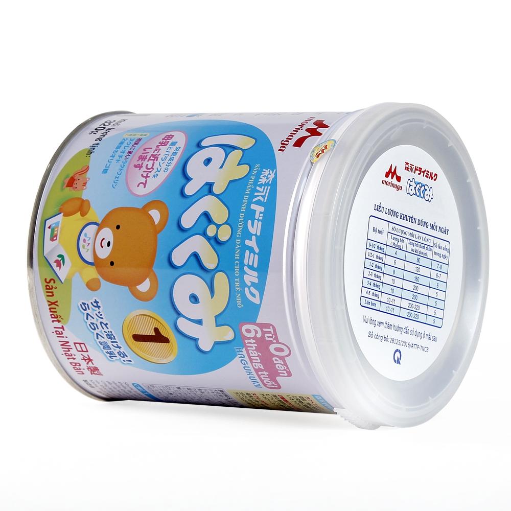 Sữa Morinaga số 1 320gr (cho bé 0 - 6 tháng tuổi)