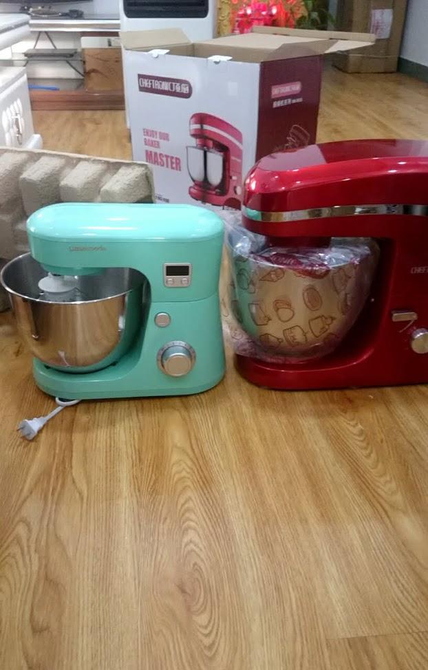 Máy đánh bột cheftronic 7L MÀU ĐỎ
