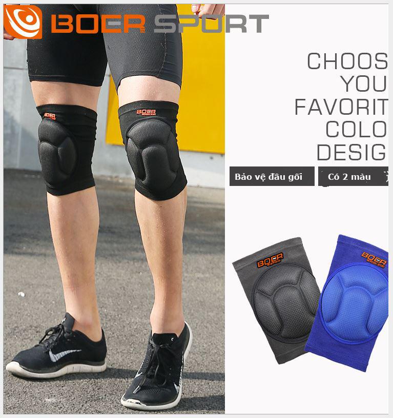 Đai ống đầu gối Boer 0217A (1 đôi)