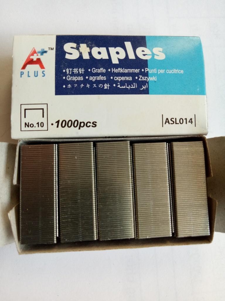 [HCM]Combo 1 bấm kim và 3 hộp kim bấm số 10