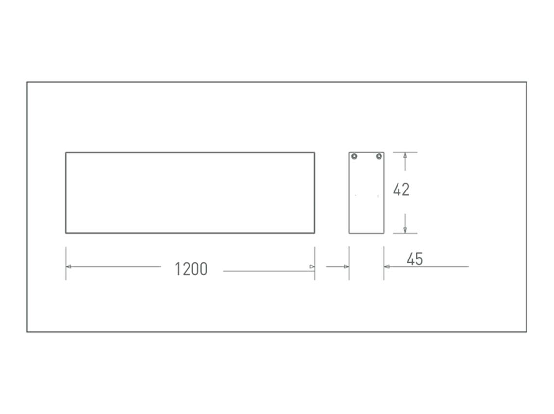 Đèn LED Thanh Treo (1200x45x42) MLL462-024WS658LB6/MLL462-024WS408LB6/MLL462-024WS278LB6