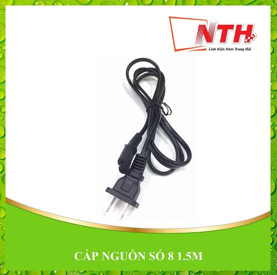 Cáp nguồn số 8 1.5m