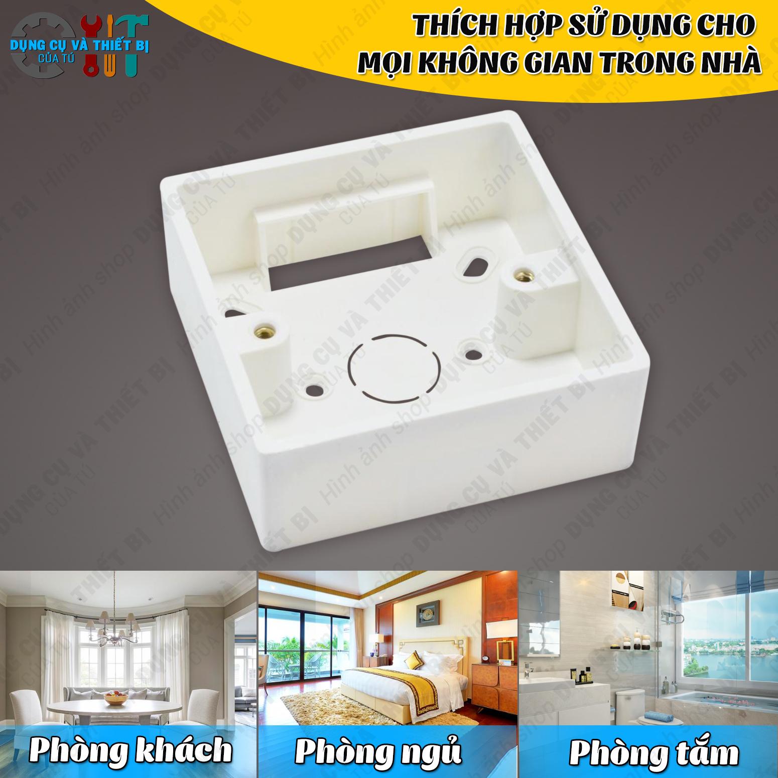 ĐẾ  Ổ CẮM ĐIỆN ÂM TƯỜNG CAO CẤP