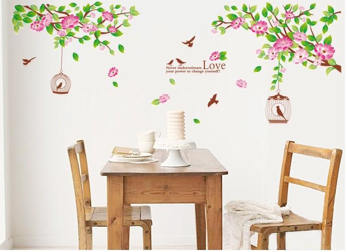 Decan dán tường - Giàn hoa đẹp AM818-69