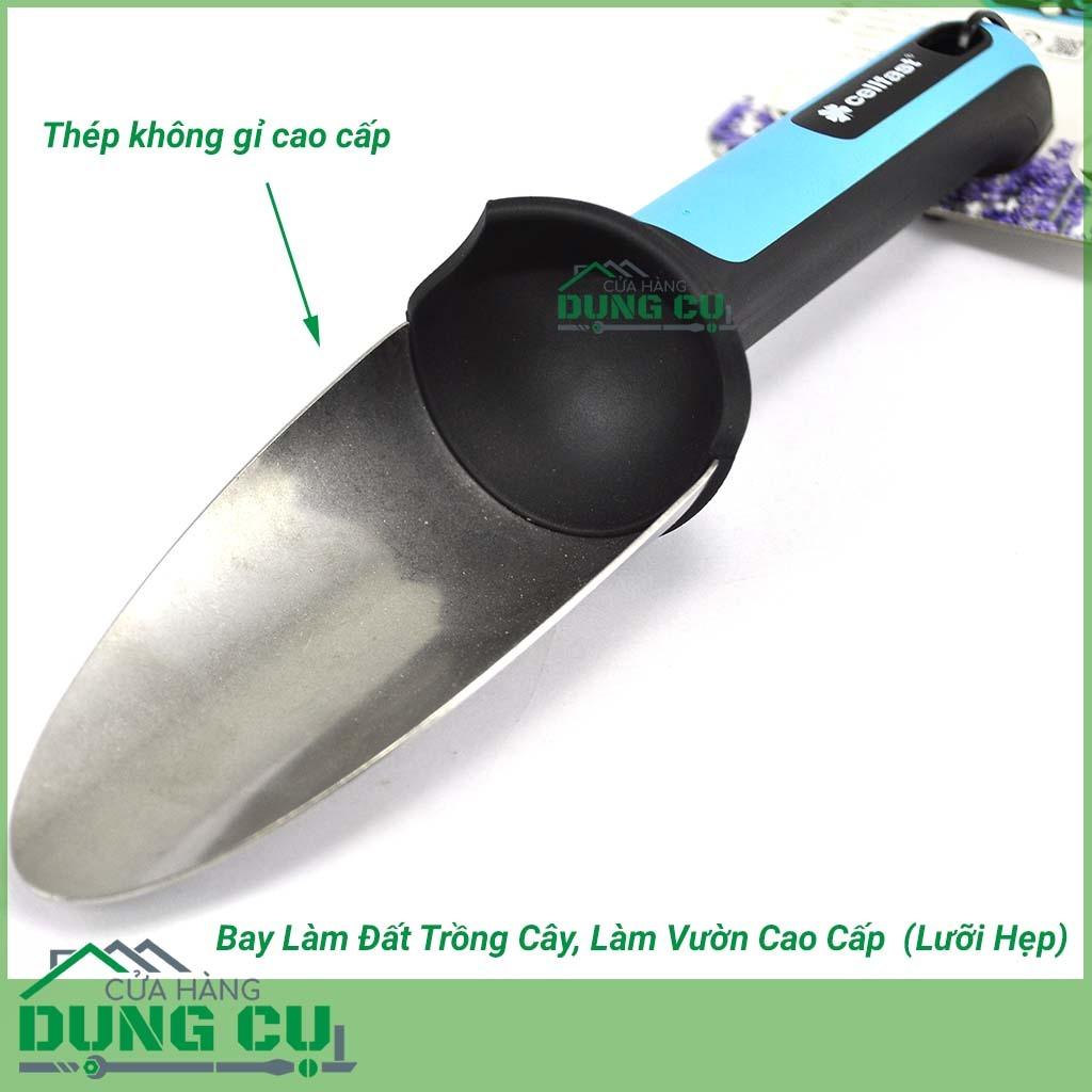 Bay Làm Đất Trồng Cây, Làm Vườn Cao Cấp Cellfast (Lưỡi Hẹp) NHẬP KHẨU BA LAN