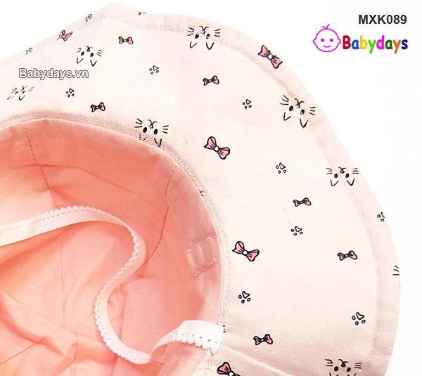 Mũ nón rộng vành cho bé MXK089