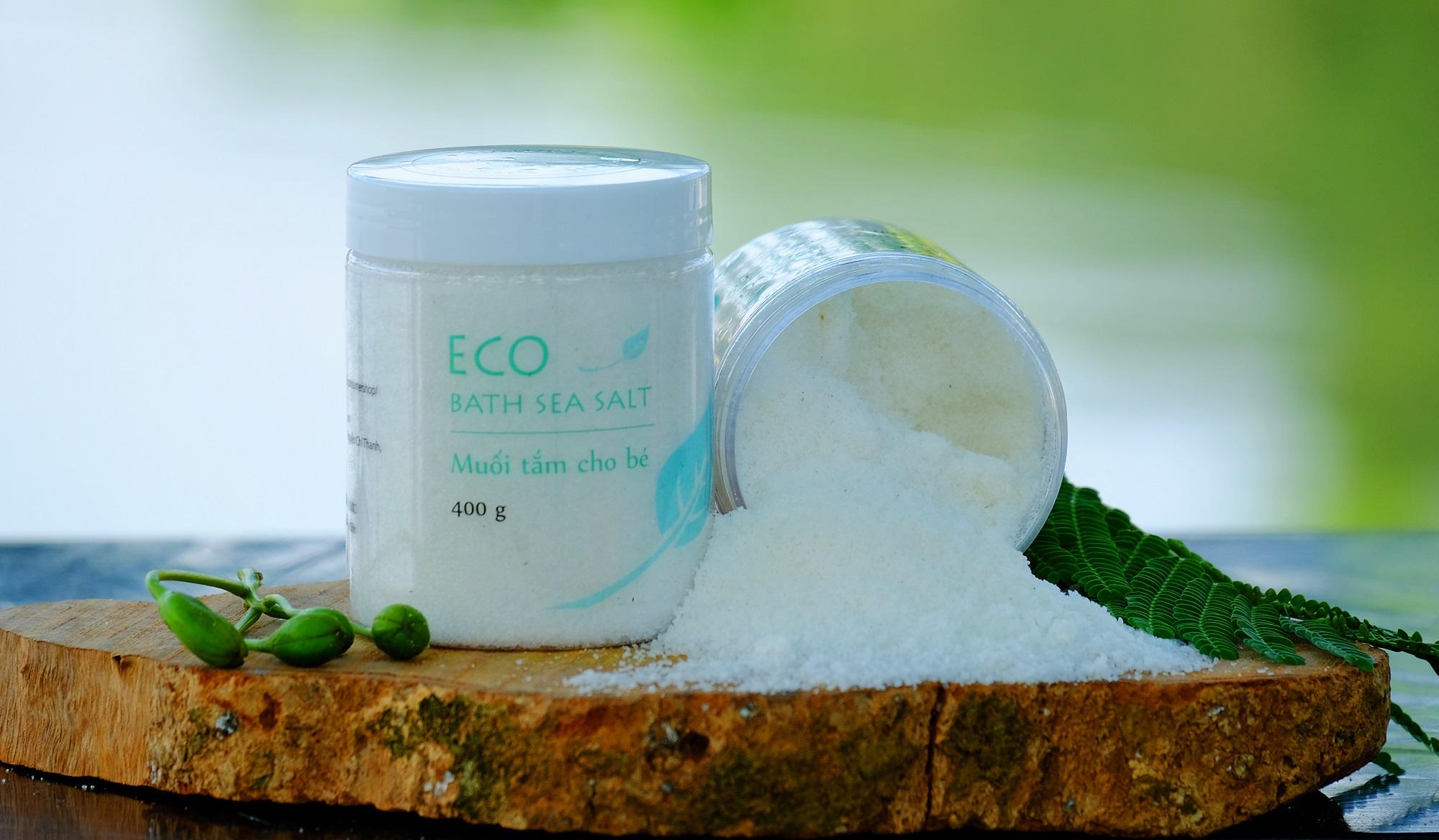 Muối tắm thảo dược Eco - lọ 200g