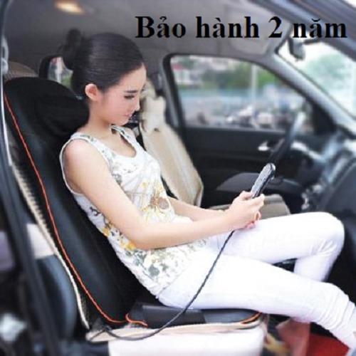Đệm mát xa lưng cổ, massage toàn thân PH-958 (Đen) (Hàn Quốc)(dùng ở nhà và trên oto)