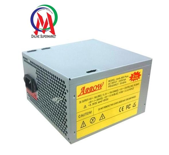 HCMNGUỒN ARROW 500W FAN 12CM