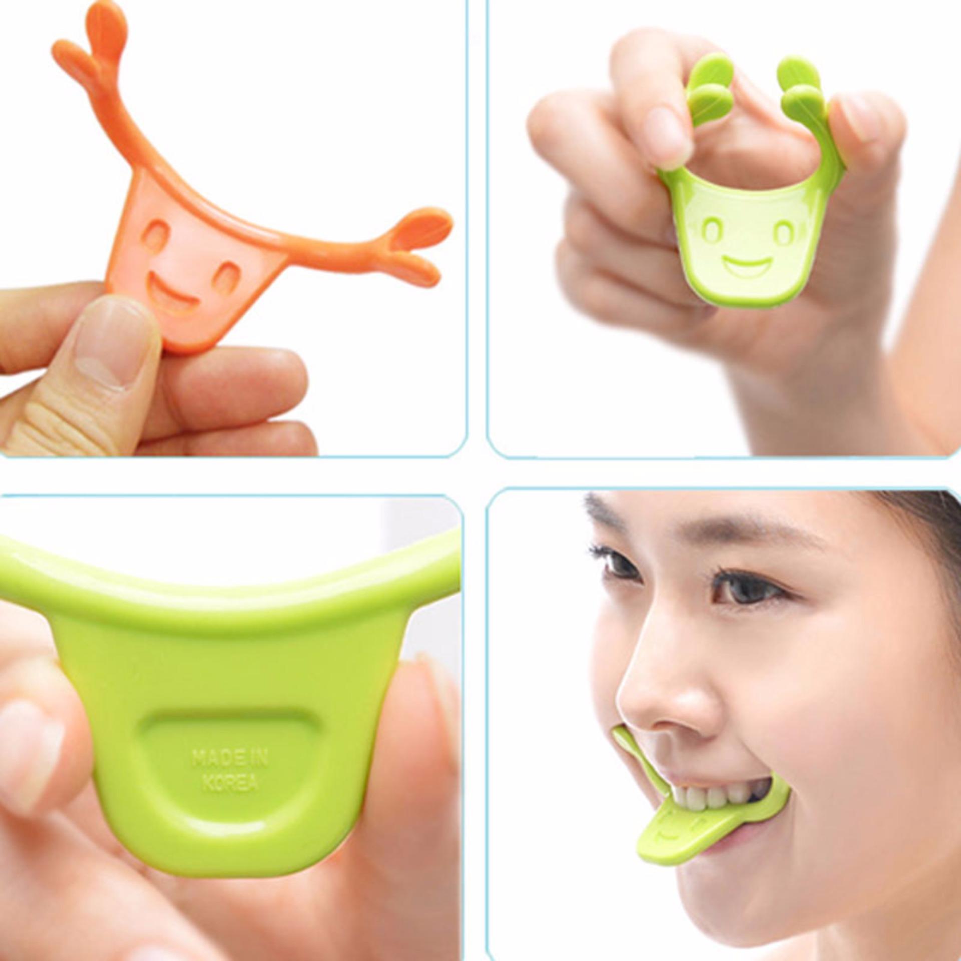Bộ 2 dụng cụ tạo nụ cười tươi - Smile maker  (Xanh lá cây)