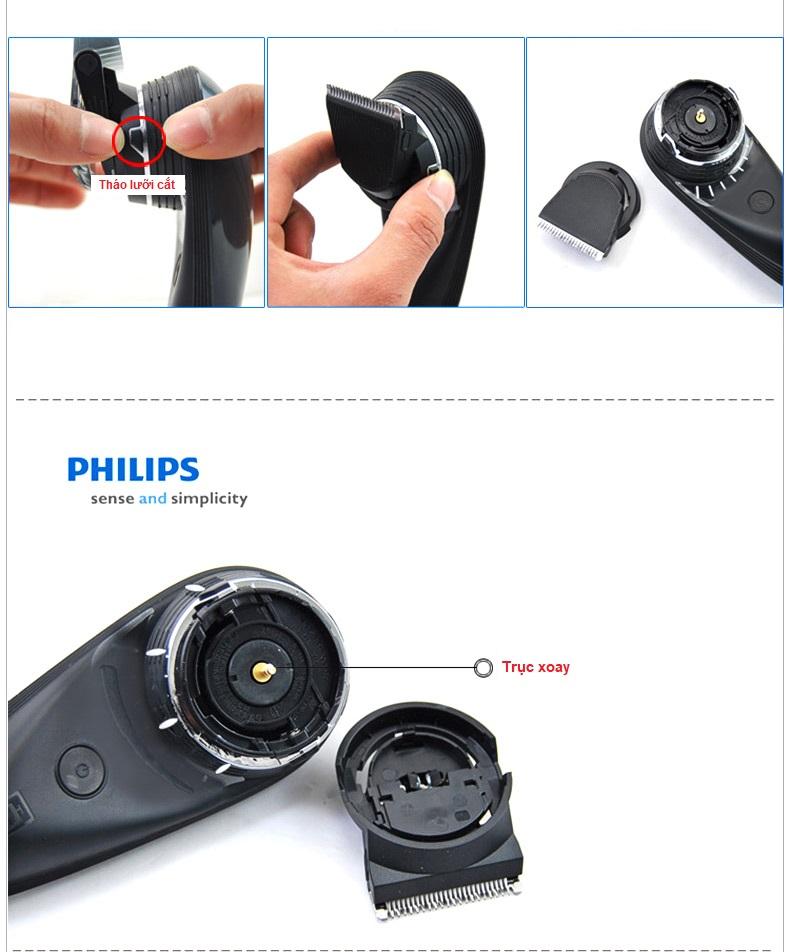 Lưỡi cắt tóc thay thế cho tông đơ Philips QC5570