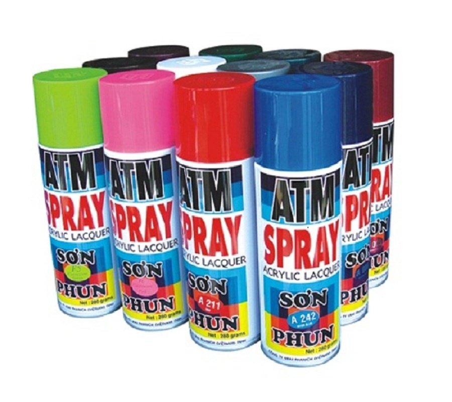 Sơn Xịt ATM Spray A211 400ml (Đỏ)
