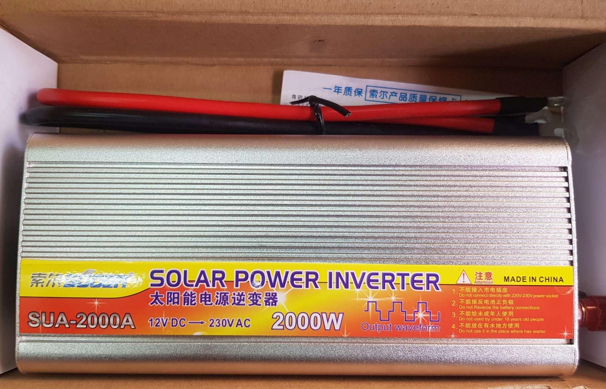 Kích điện 12v lên 220v công suất 2000w
