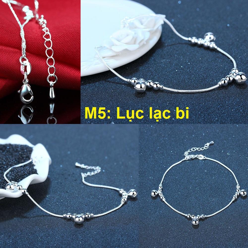 [HCM]Lắc chân bạc Hàn Quốc