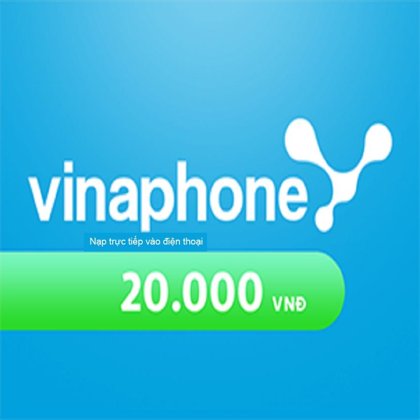 [HCM] THẺ CÀO Vinaphone 20.000 VNĐ & PHÍ CHUYỂN