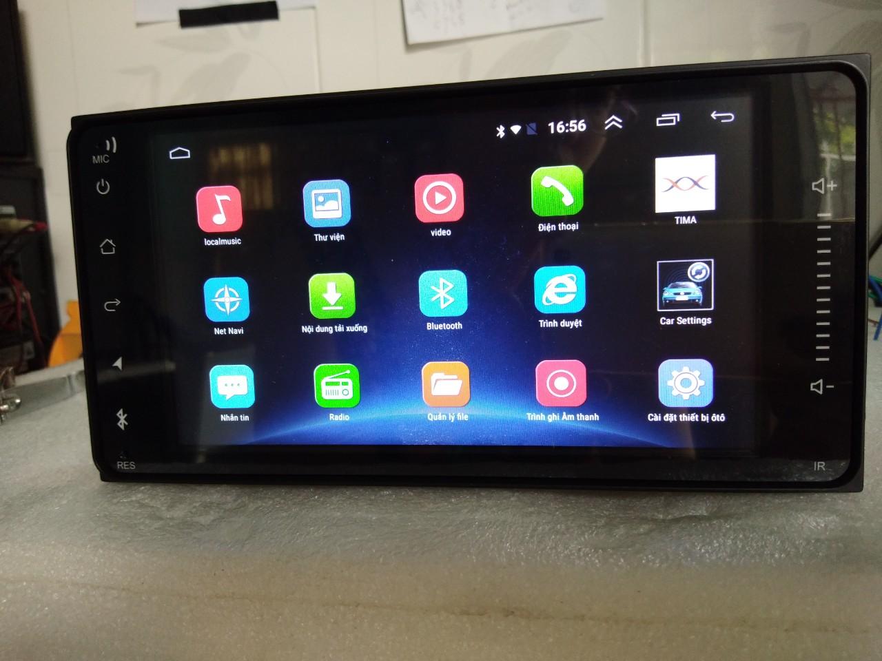 Màn hình android 2din thông dụng cho toyota sim 4g