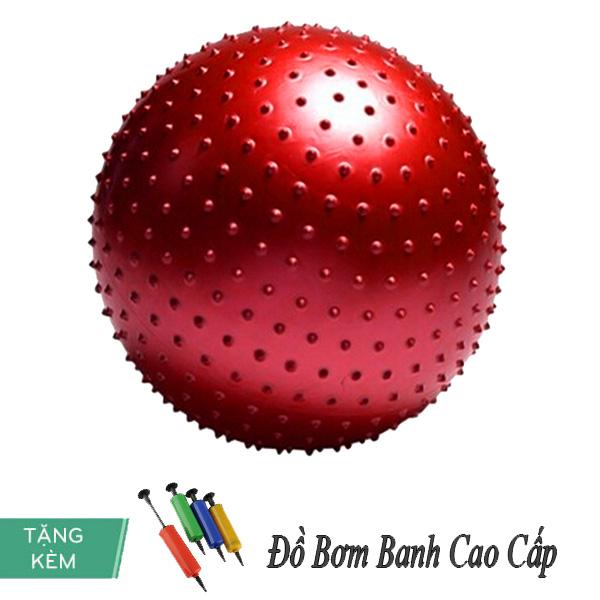 Bóng Tập Yoga Gai 75cm Kèm Đồ Bơm Cao Cấp